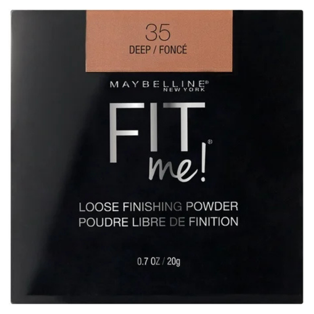 Maybelline Fit Me Loose Finishing Powder Deep (0.7oz) DestGlow