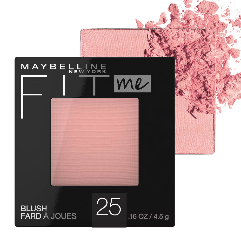 Maybelline Fit Me Blush (25 Pink, 0.16 oz) DestGlow