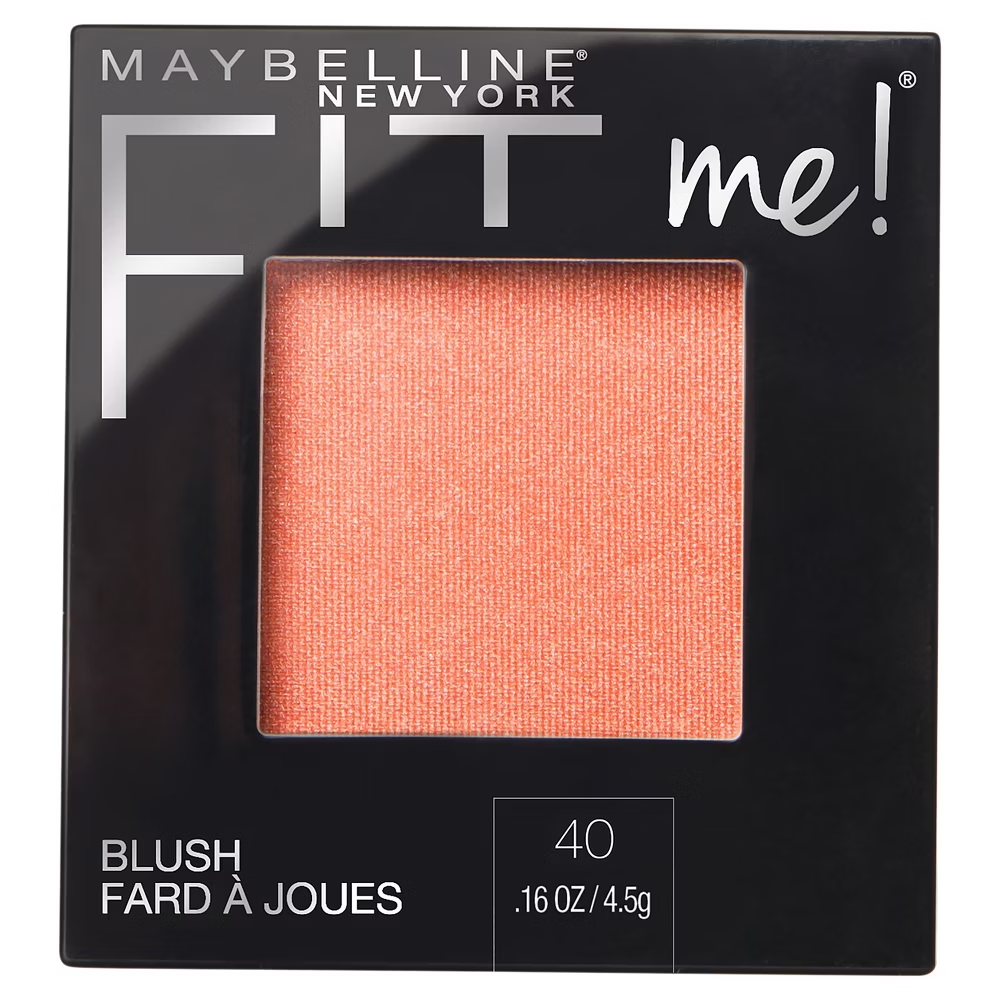 Maybelline Fit Me Blush (40 Peach, 0.16oz) DestGlow