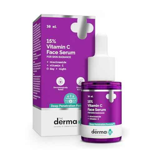 The Derma Co 15% Vitamin C Face Serum For Skin Radiance