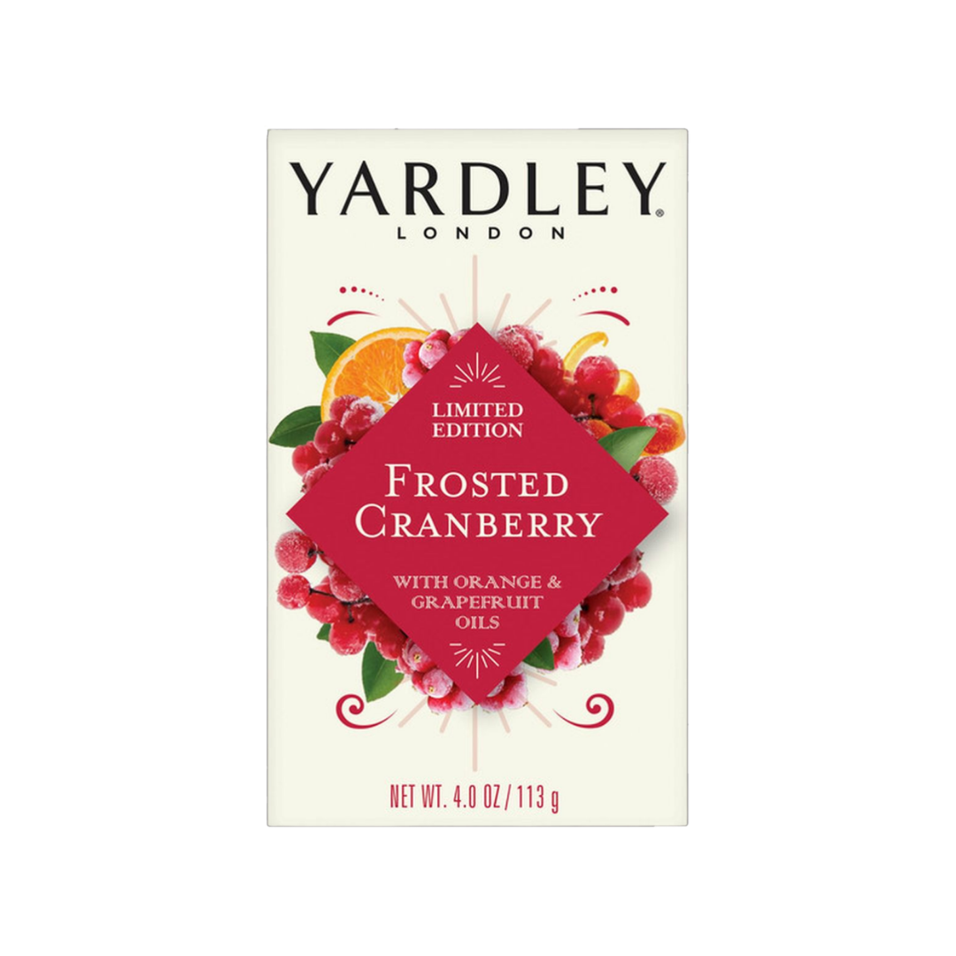 Yardley London Frosted Cranberry Limited Edition Bar Soap (4oz) DestGlow