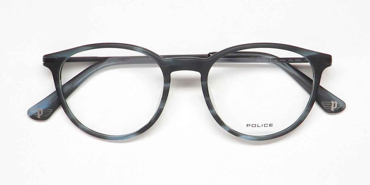 Police Vpl474n Highway 5 Eyeglasses