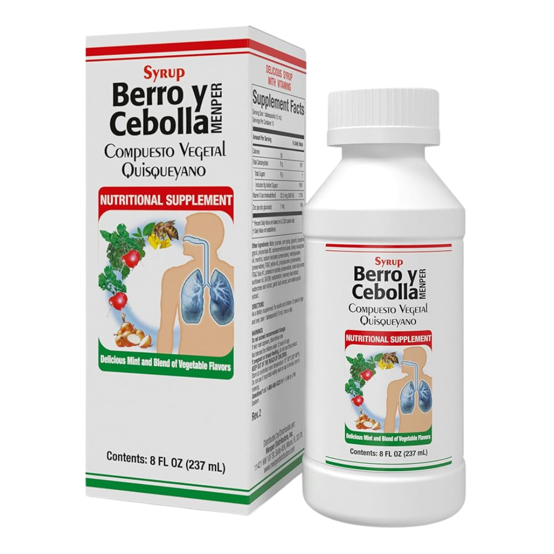 Jarabe de Berro y Cebolla (8oz) DestGlow