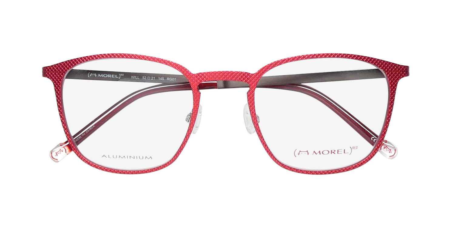 Morel Red Will 90014c Eyeglasses