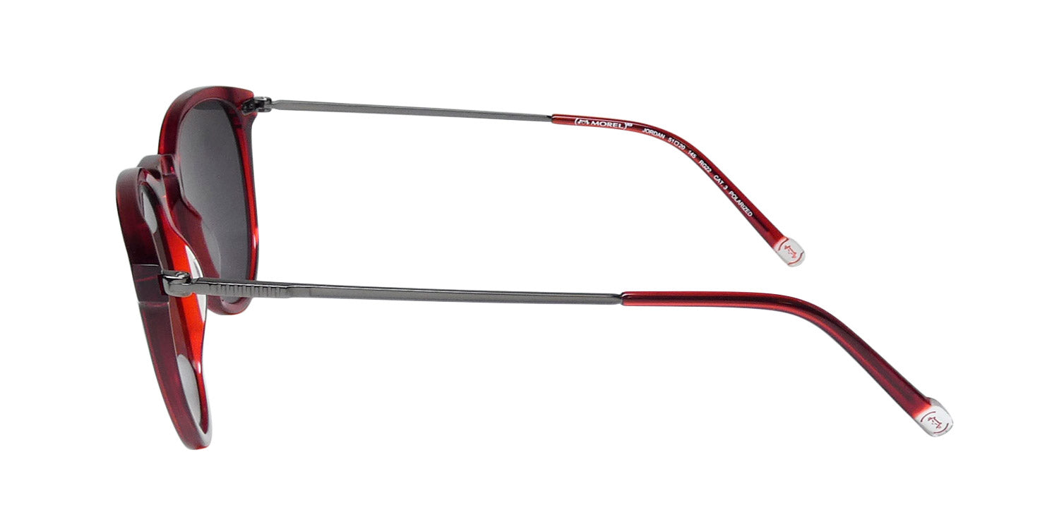Morel Red Jordan 90022c Sunglasses by ModaFrames