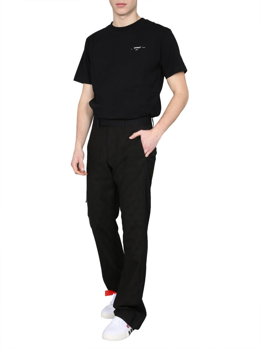 Off-White Men "Low Fit" Trousers DestGlow