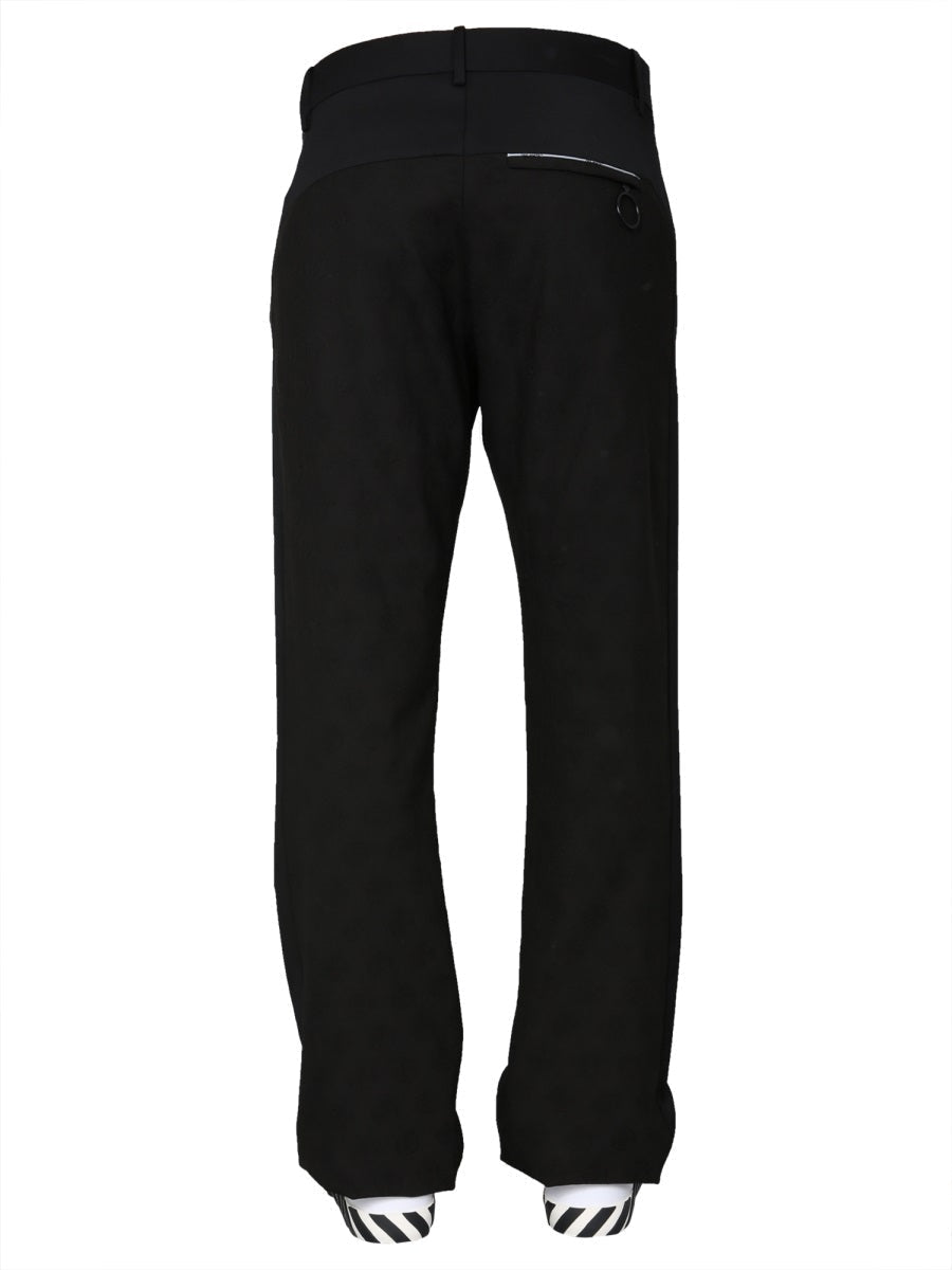 Off-White Men "Low Fit" Trousers DestGlow