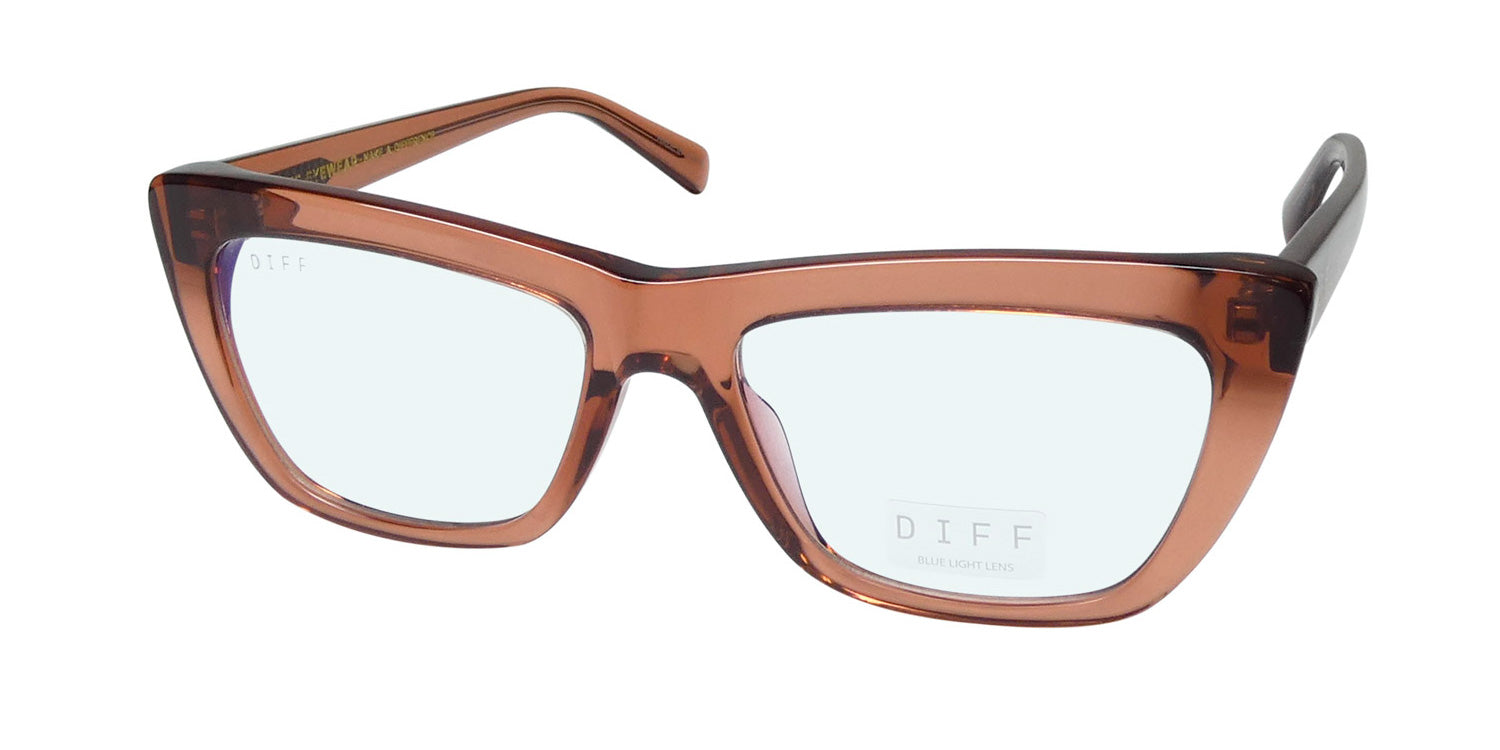 Diff 0592 Nadia Blue Light Lens Eyeglasses DestGlow