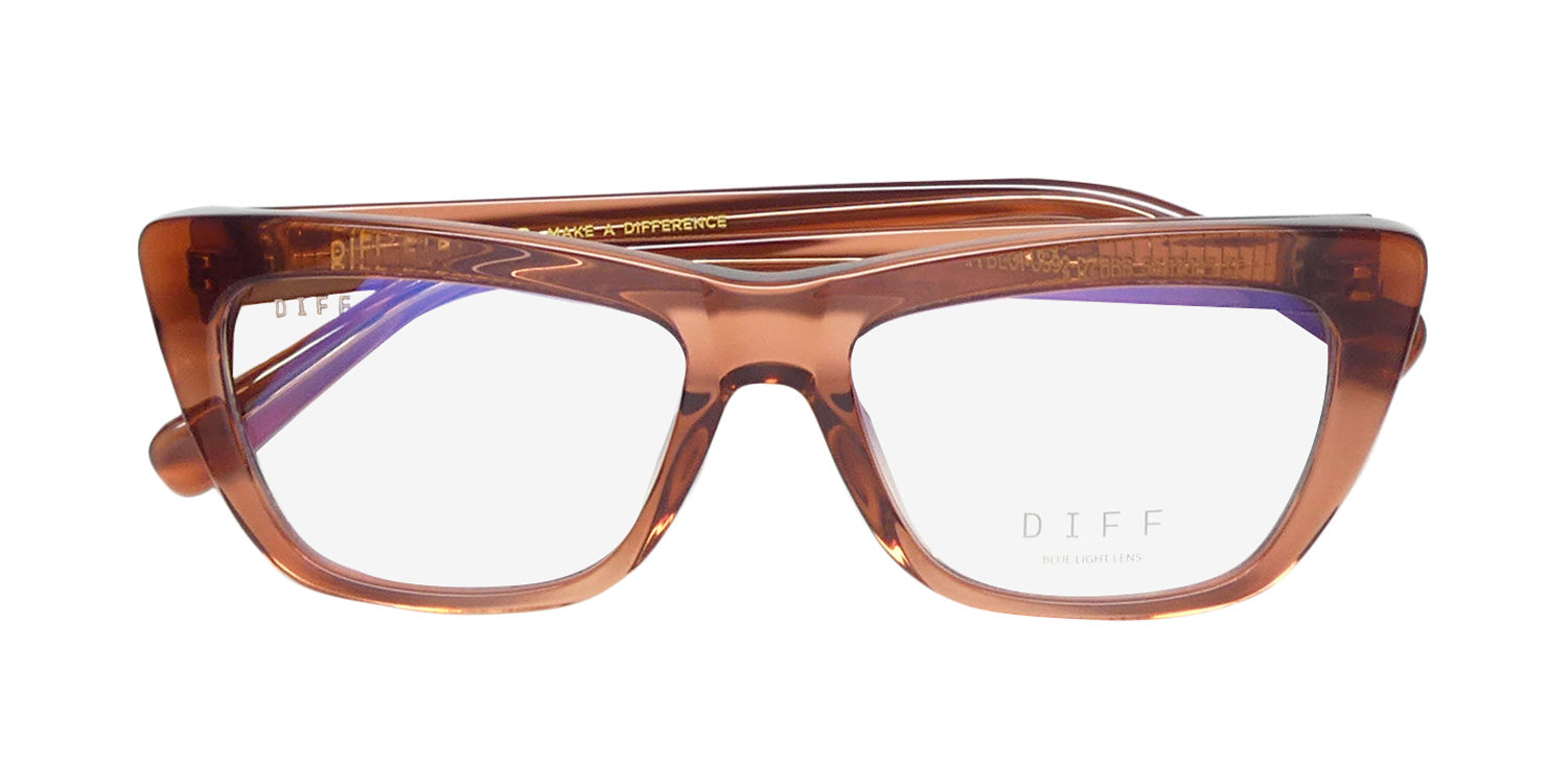 Diff 0592 Nadia Blue Light Lens Eyeglasses DestGlow