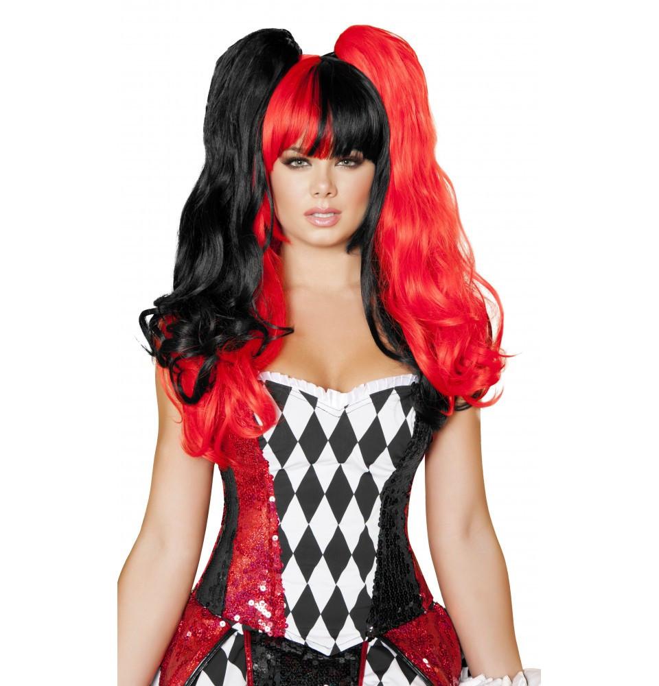 Black and Red Wig - DestGlow