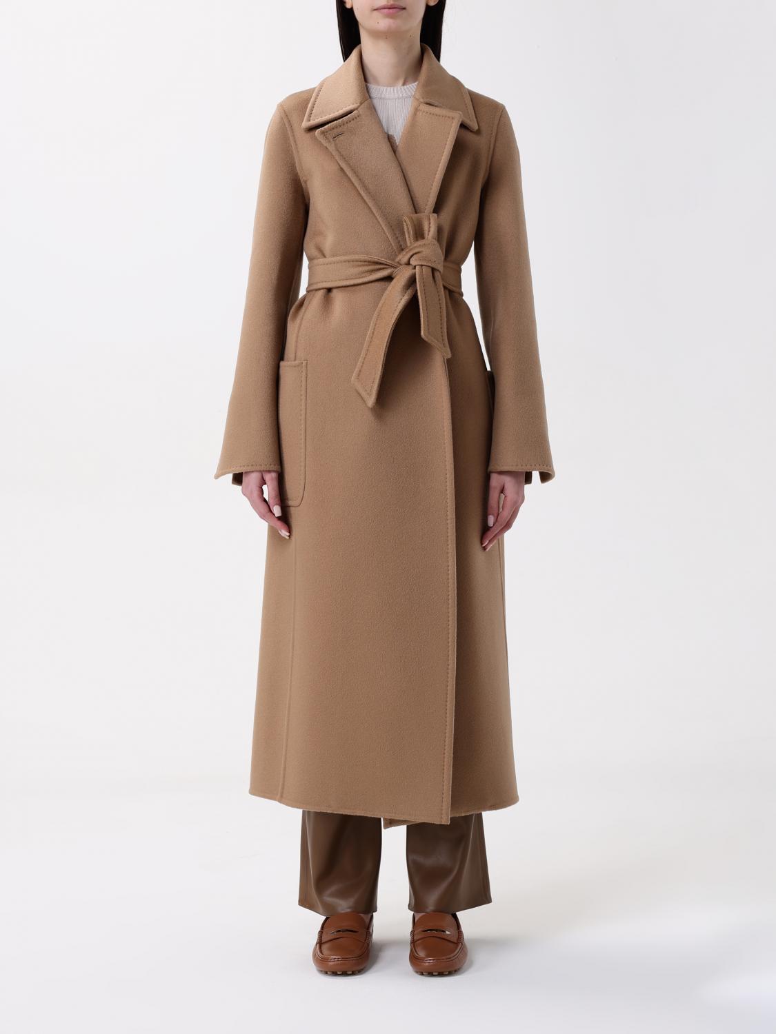 Max Mara Coat Woman Camel by Luosophy