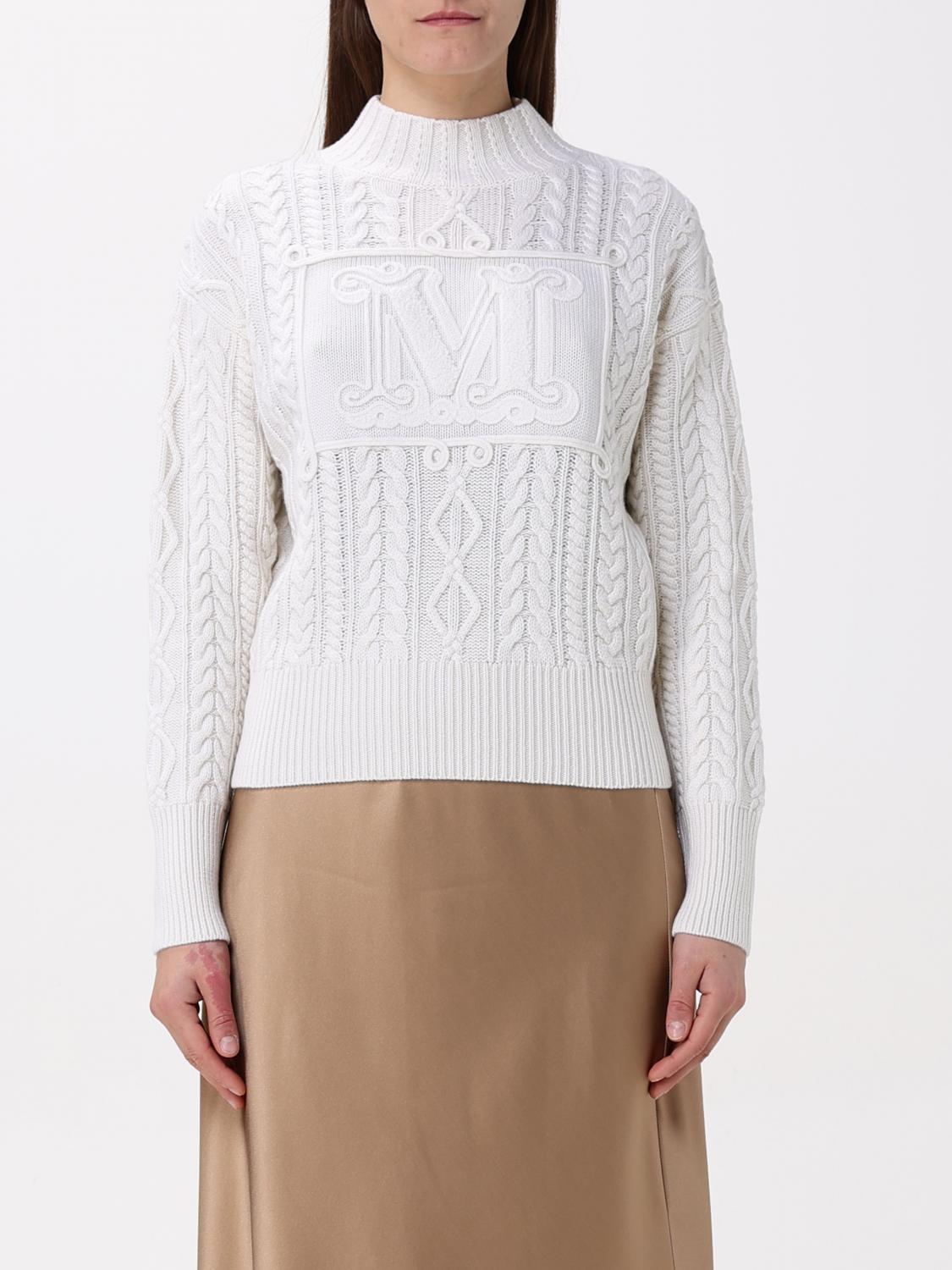 Max Mara Sweater Woman White