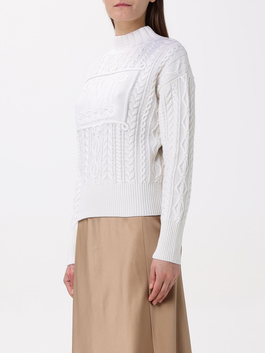 Max Mara Sweater Woman White DestGlow