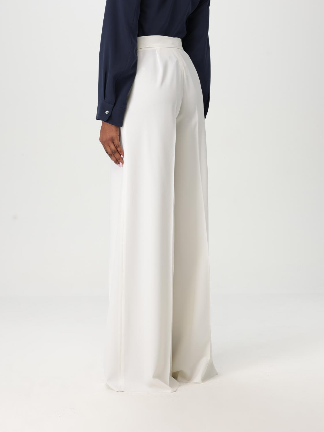 Max Mara Pants Woman White DestGlow