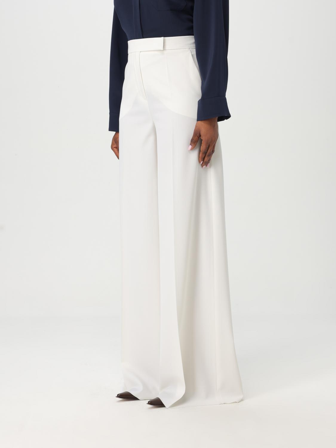 Max Mara Pants Woman White DestGlow