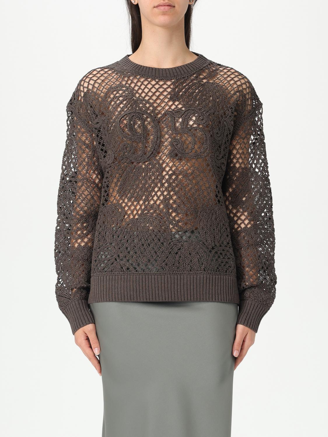 Max Mara Sweater Woman Brown