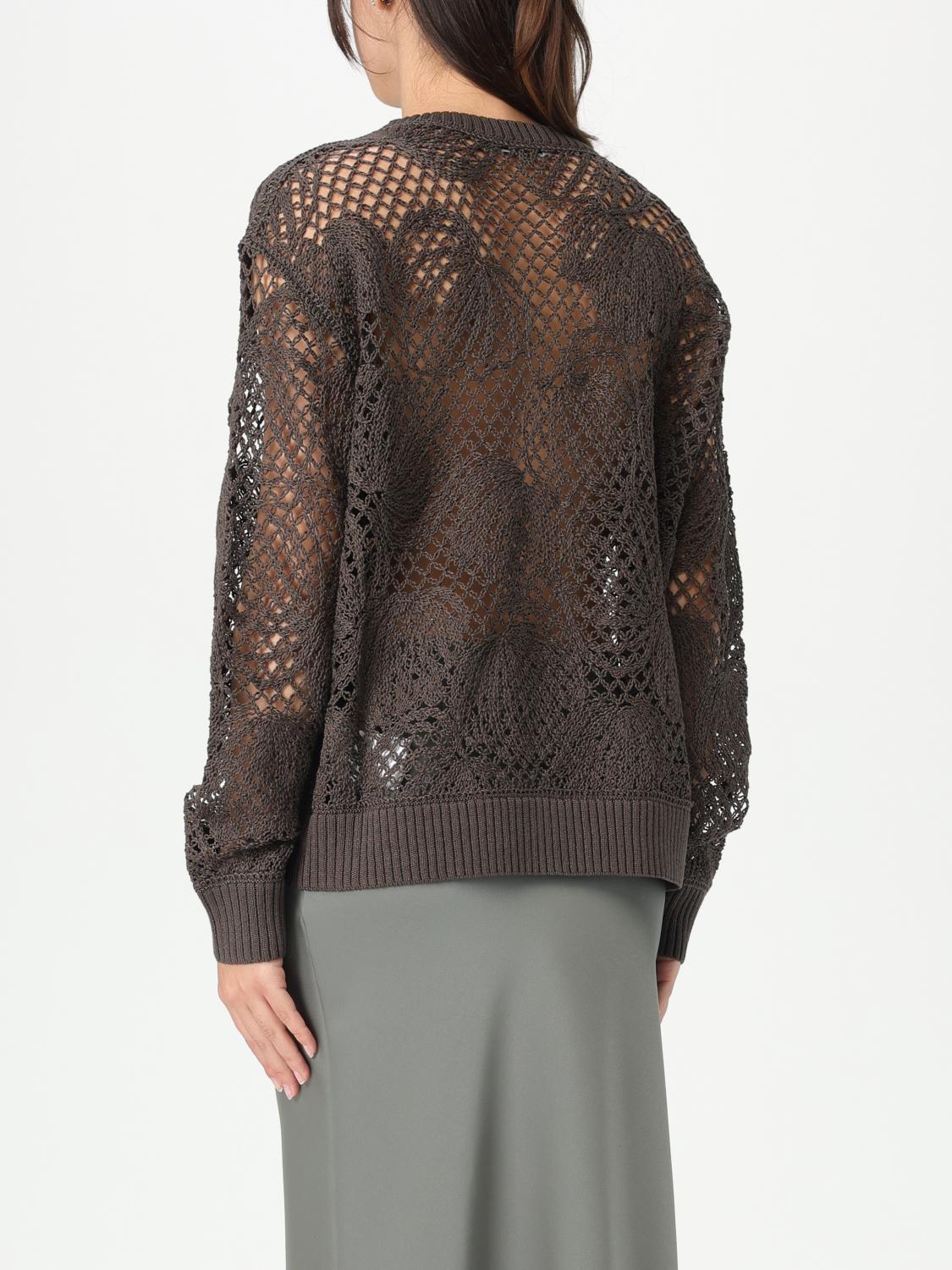 Max Mara Sweater Woman Brown