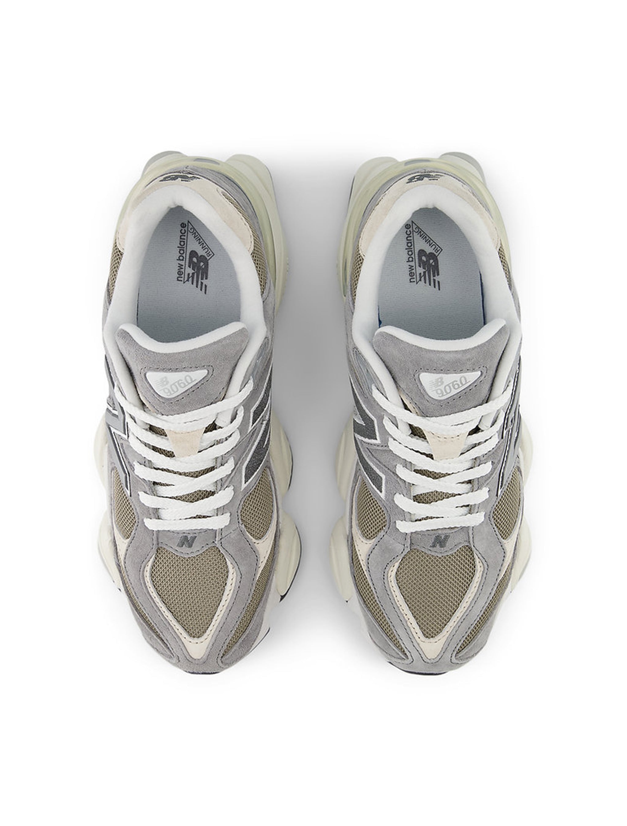 New Balance Mens 9060 Lifestyle Shoes - Grey/Brown by Denim Exchange