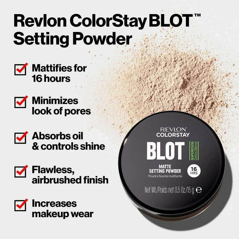 Revlon Colorstay Blot Matte Setting Powder by Dista
