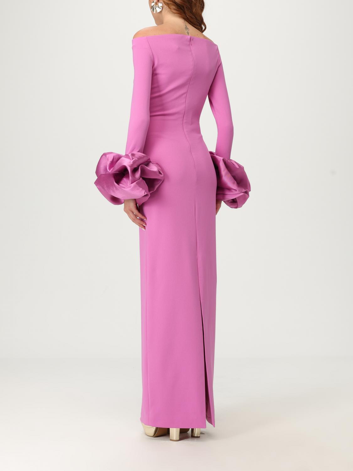 Solace London Dress Woman Fuchsia by Luosophy