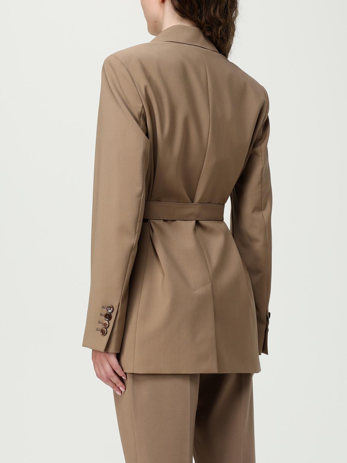 Max Mara Jacket Woman Brown by Luosophy
