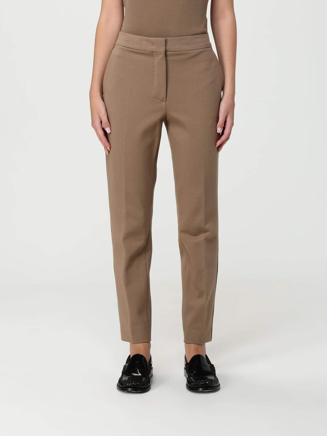 Max mara pants woman camel