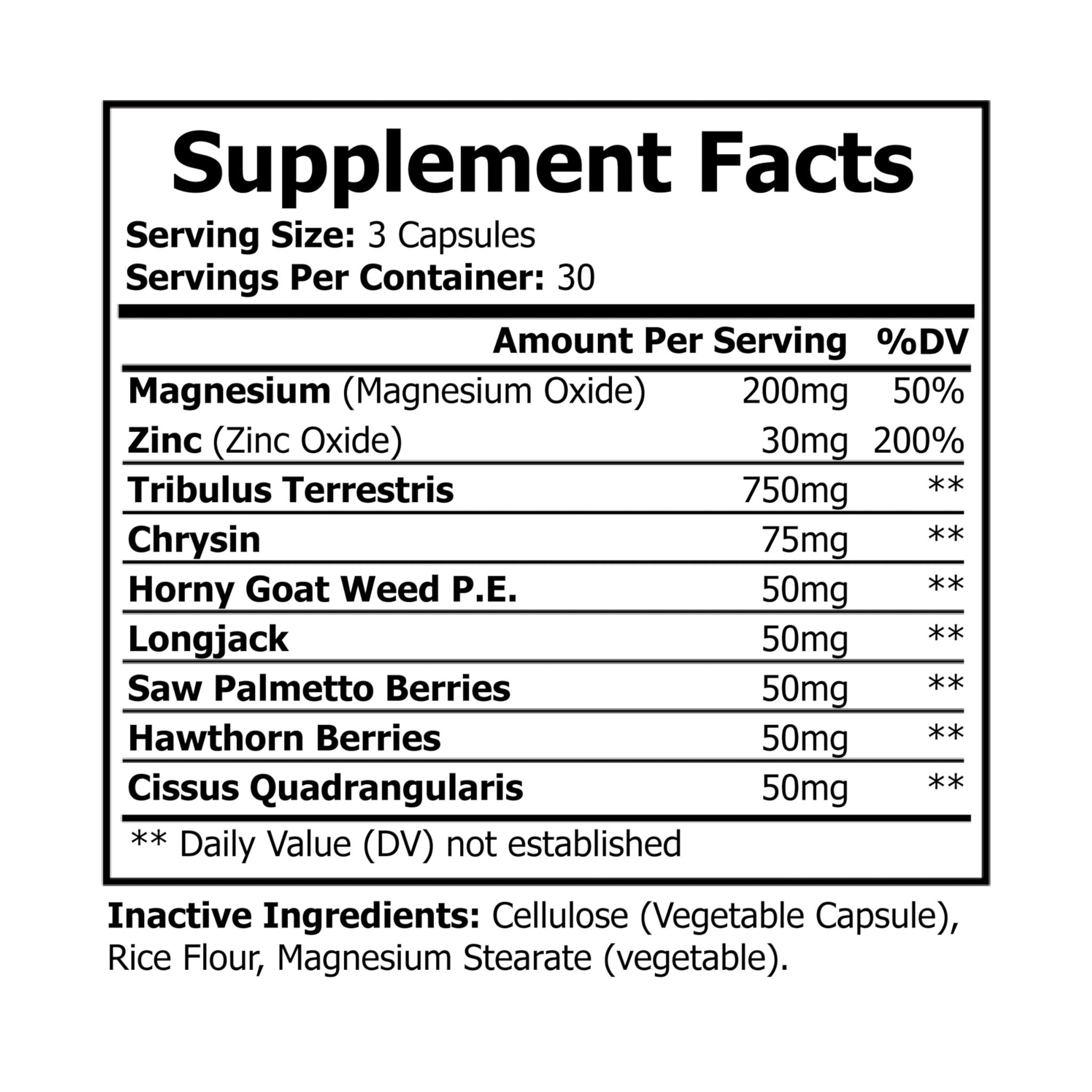 Magzor Magnesium Zinc Supplement (90 Capsules) by Spee24, LLC