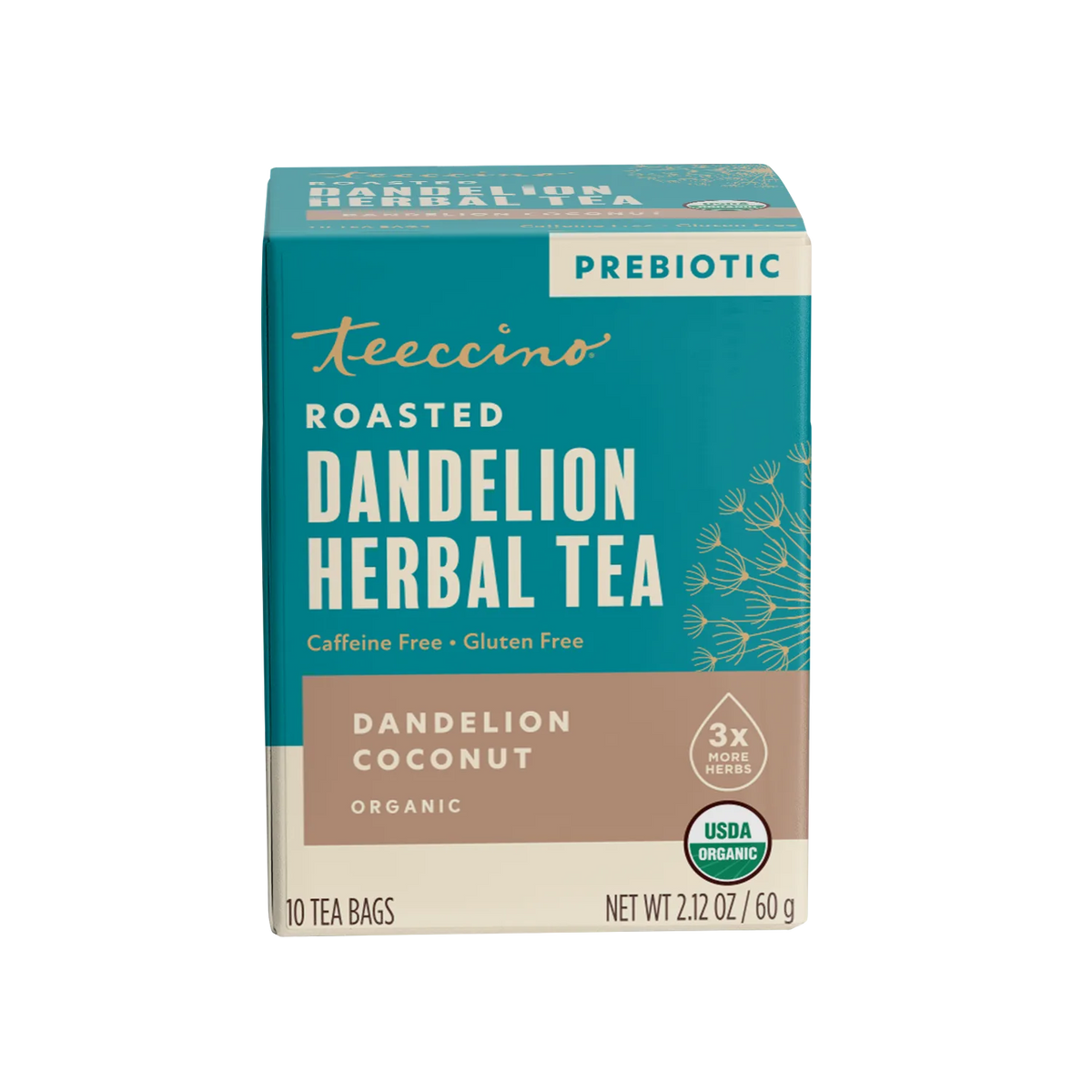 Dandelion Coconut Roasted Herbal Tea DestGlow