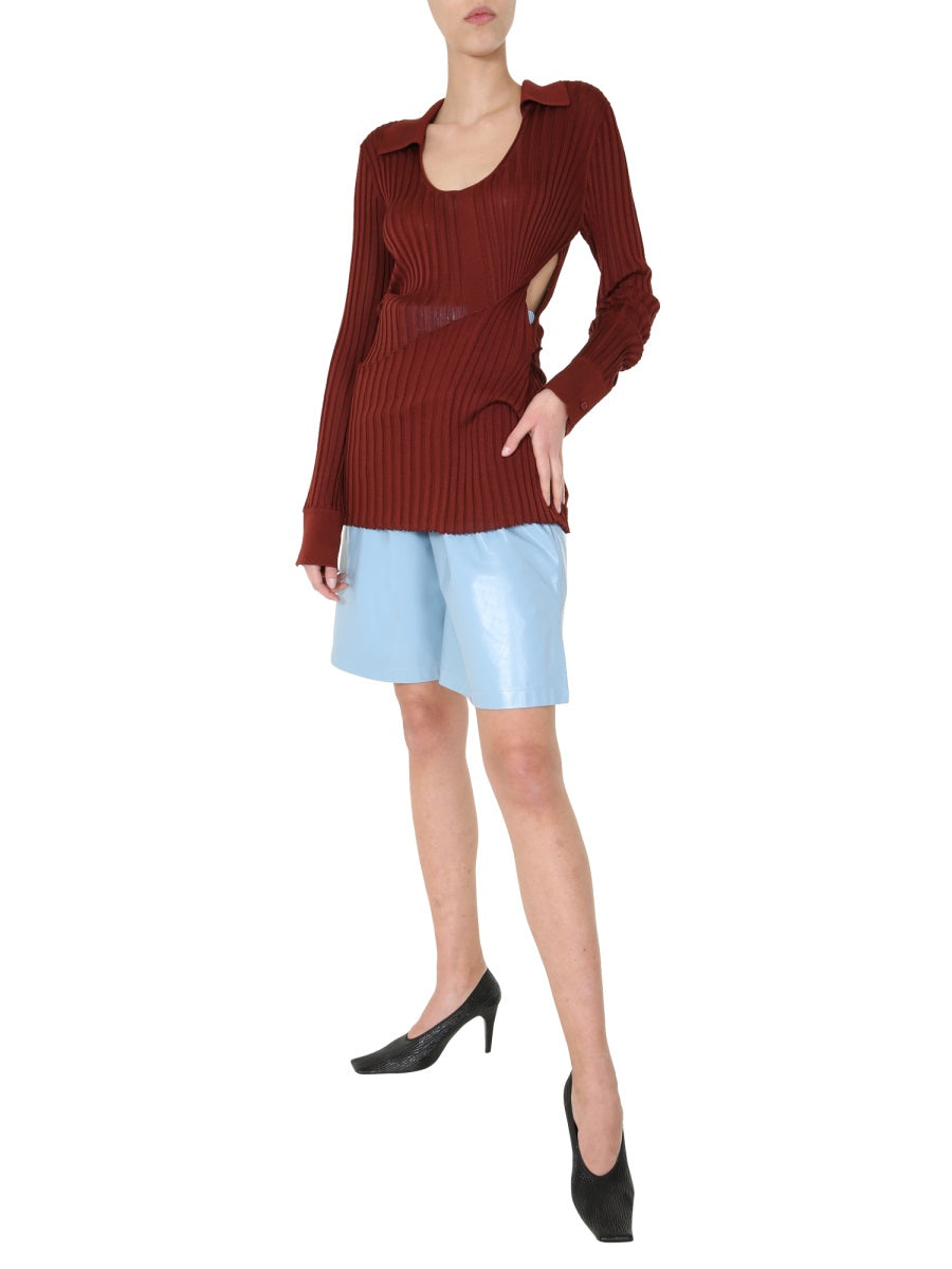 Bottega Veneta Women Ribbed Sweater DestGlow