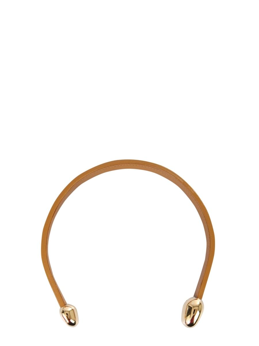 Bottega Veneta Women Leather Necklace DestGlow