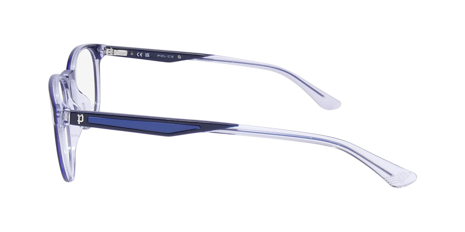 Police Vplf02 Groove 2 Clip-On Eyeglasses by ModaFrames