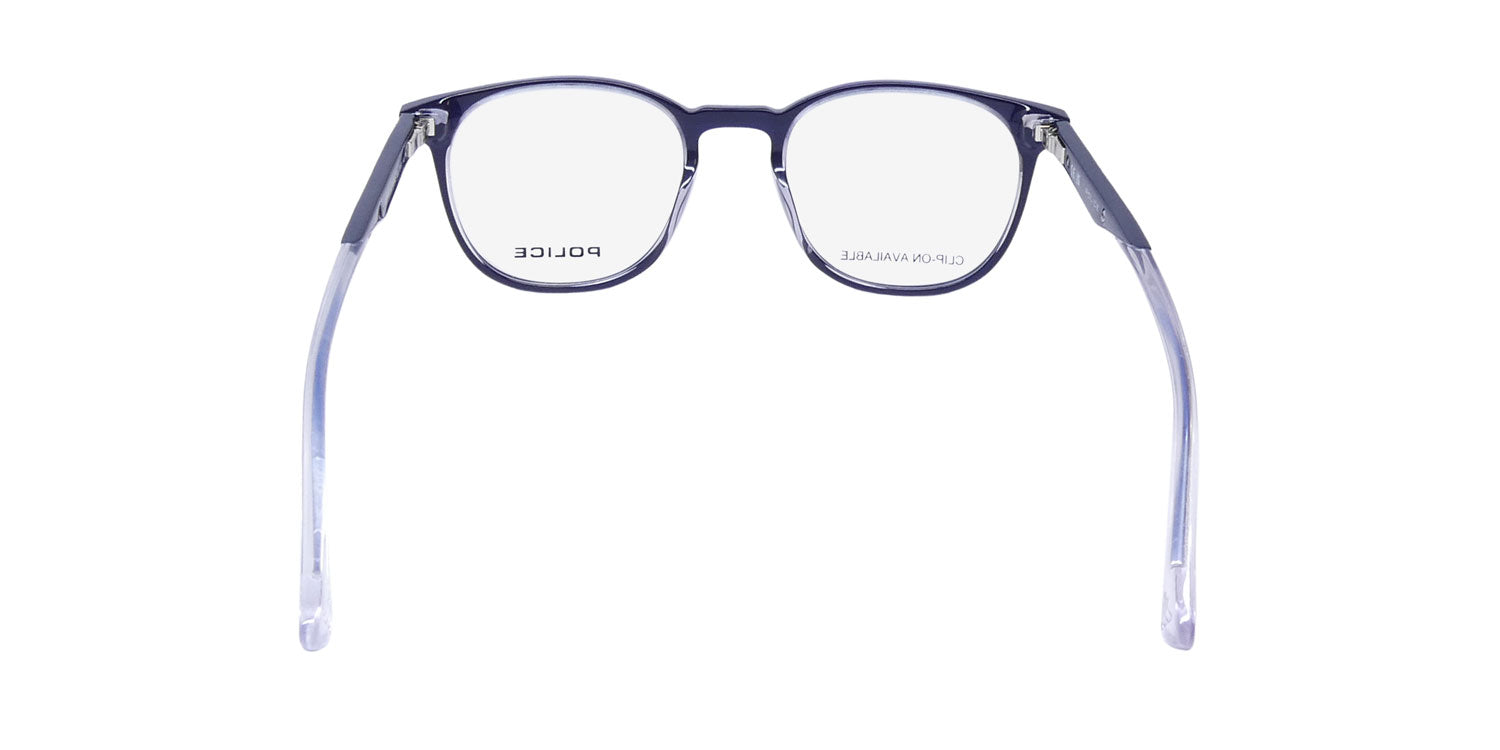 Police Vplf02 Groove 2 Clip-On Eyeglasses by ModaFrames