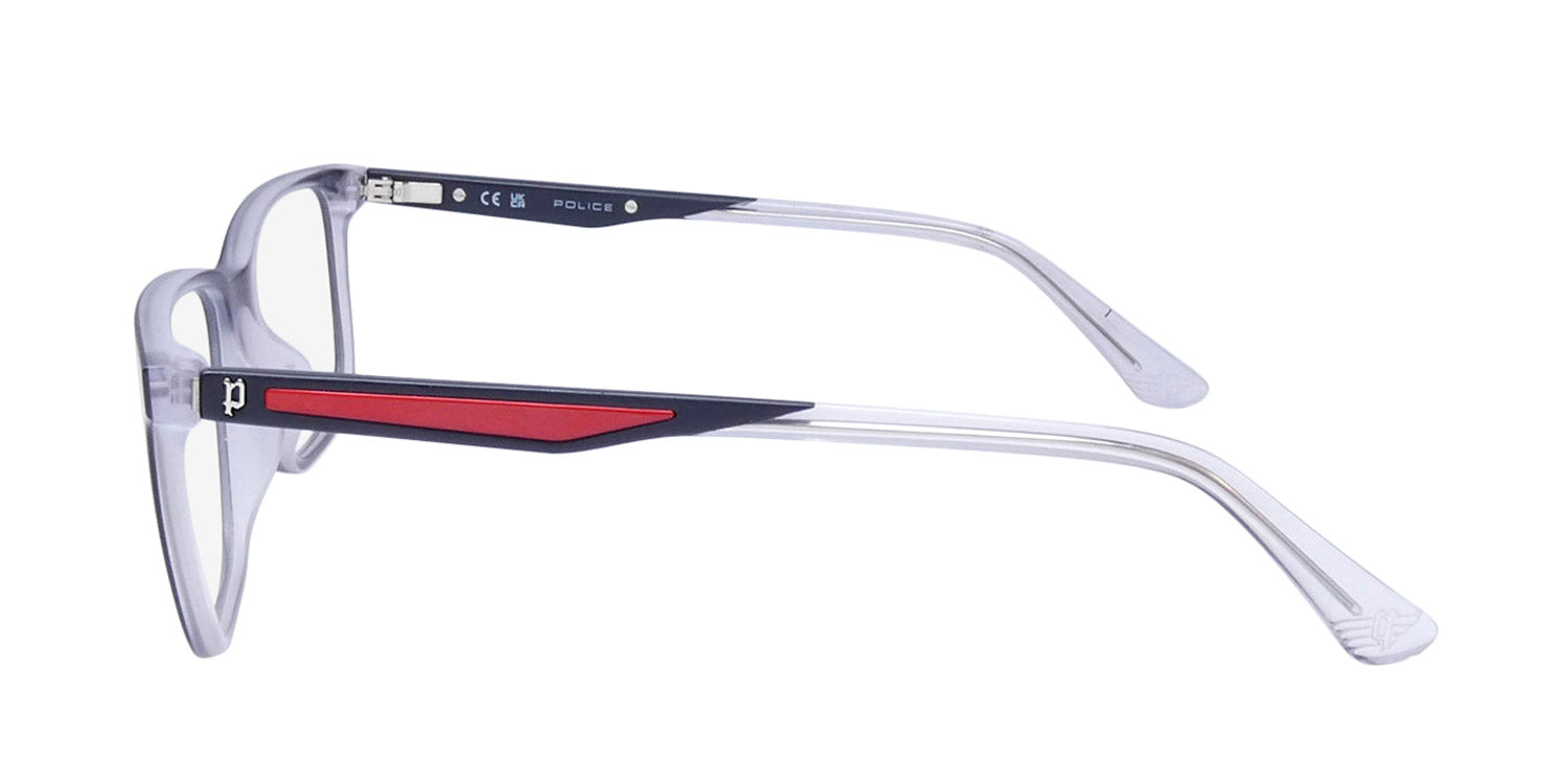 Police Vplf01 Groove 1 Clip-On Eyeglasses by ModaFrames