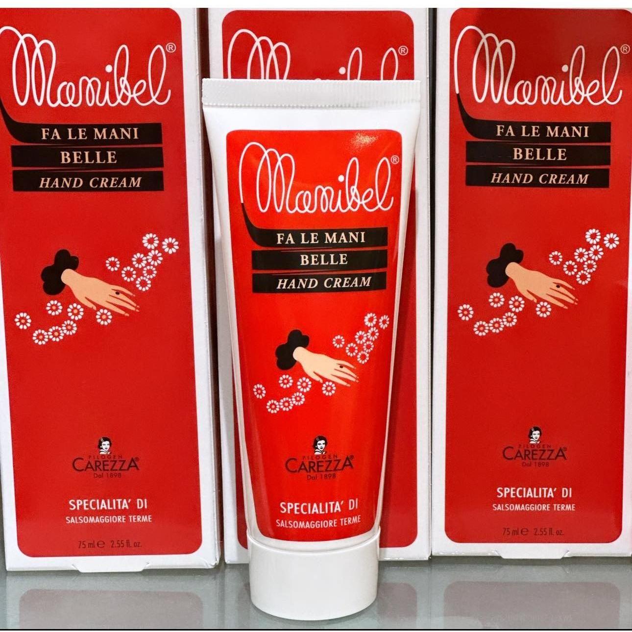 Manibel Satin Rose Hand Cream 2.55fl oz by Pasteur Pharmacy