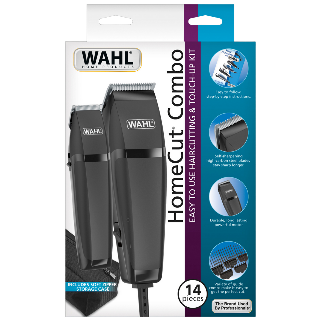 Wahl HomeCut Combo 14-Piece Haircutting Kit DestGlow
