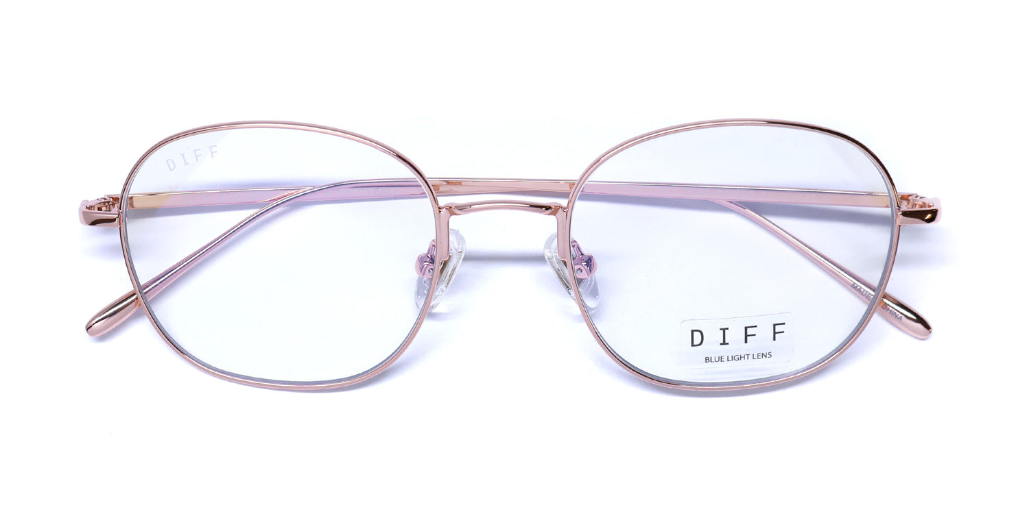 Diff 0286 Reid Blue Light Lens Eyeglasses by ModaFrames