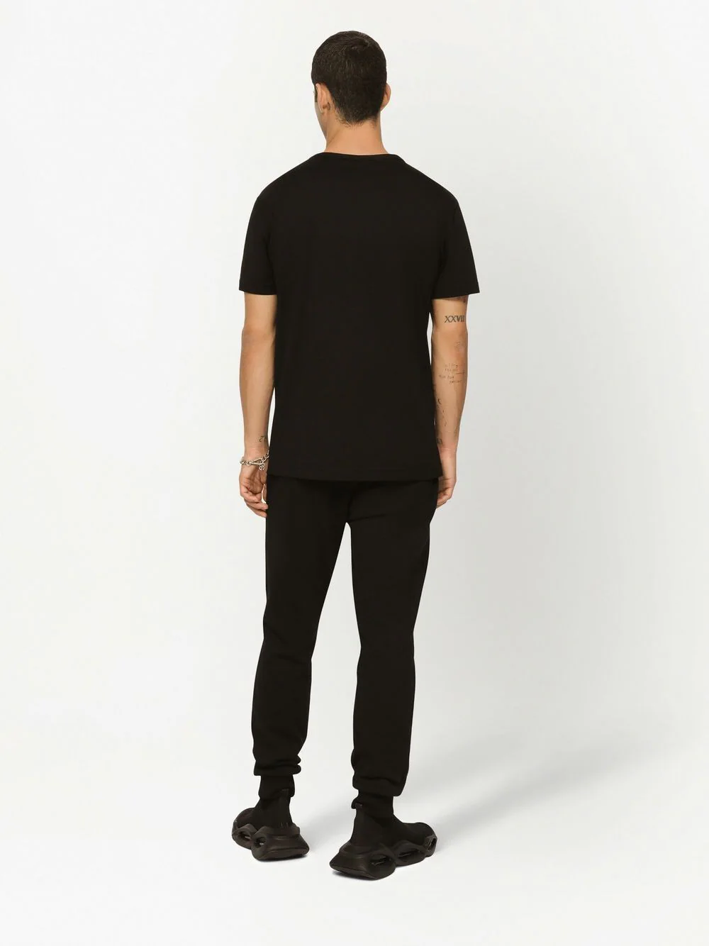 Dolce & Gabbana Men T-Shirt With Logo Plaque by Luosophy