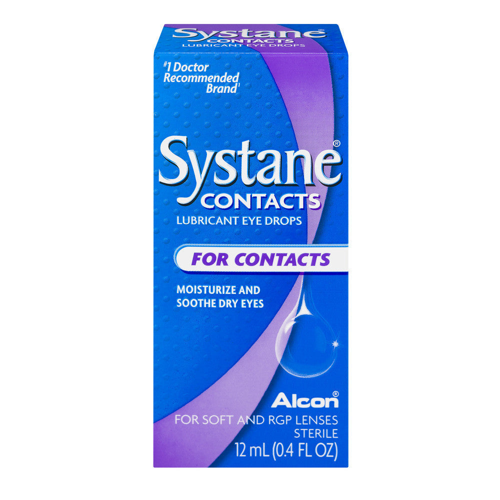 Systane® Contacts Lubricant Eye Drops – 0.4 Fl Oz (12 ml) - DestGlow