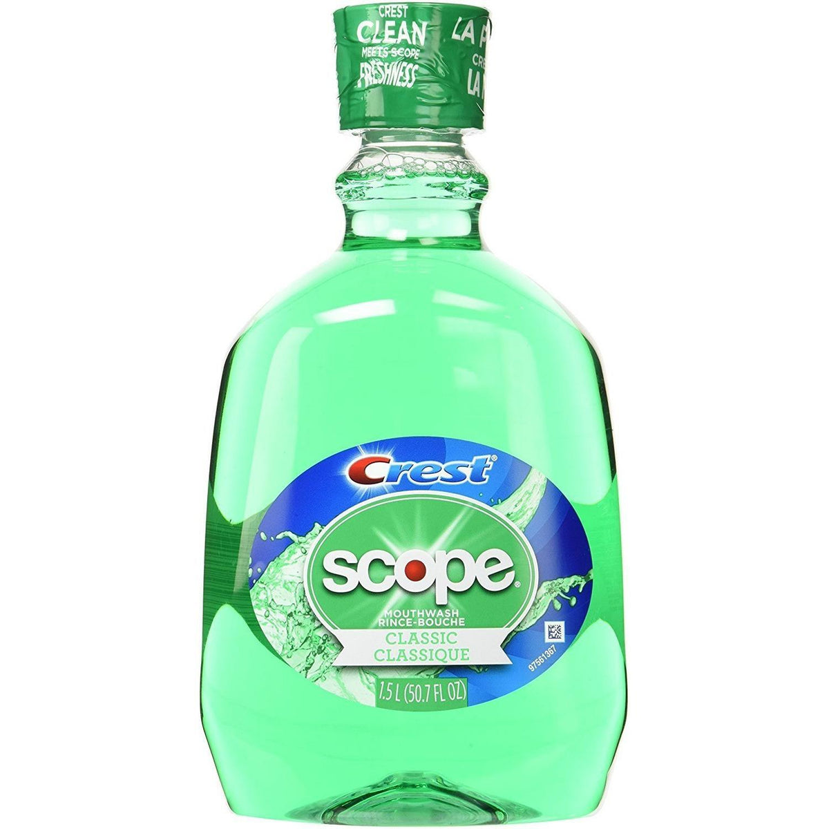 Crest Scope Mouthwash, Original Mint, Classic 50.7 Fl Oz by Pasteur Pharmacy