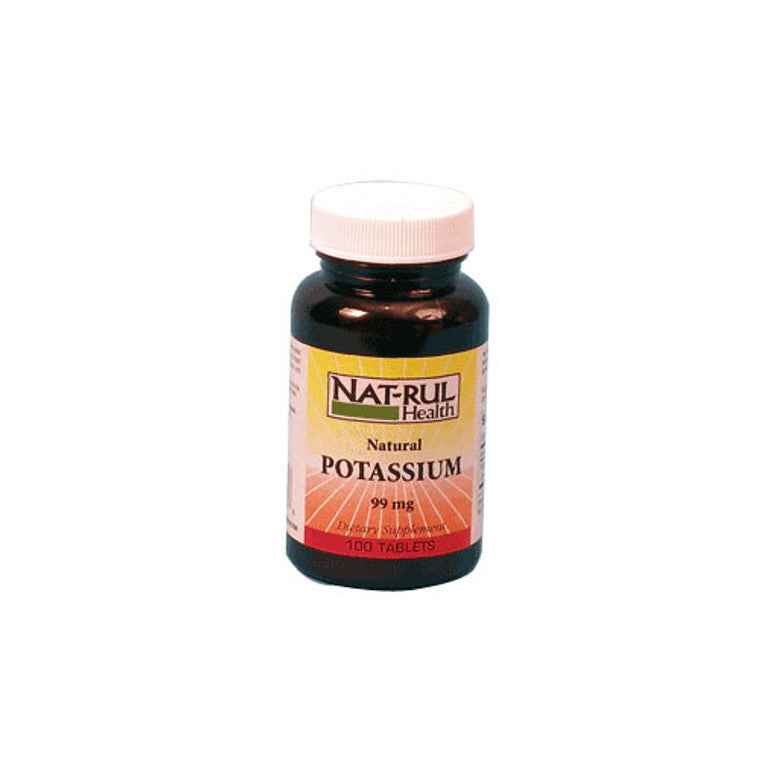 Natrul Health Potassium 99Mg Tablets