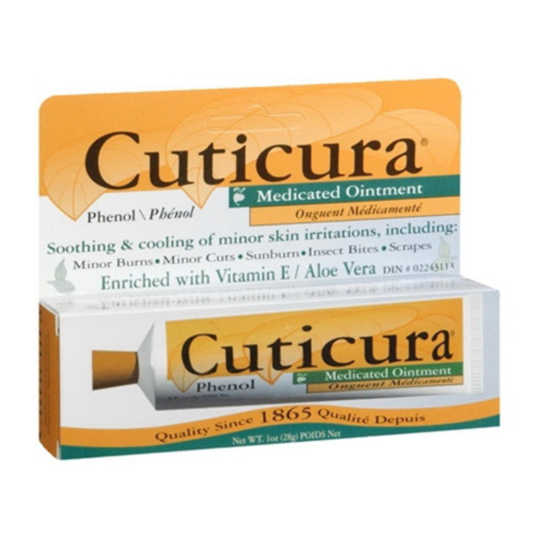 Cuticura Medicated Ointment With Phenol, 1 Oz by Pasteur Pharmacy