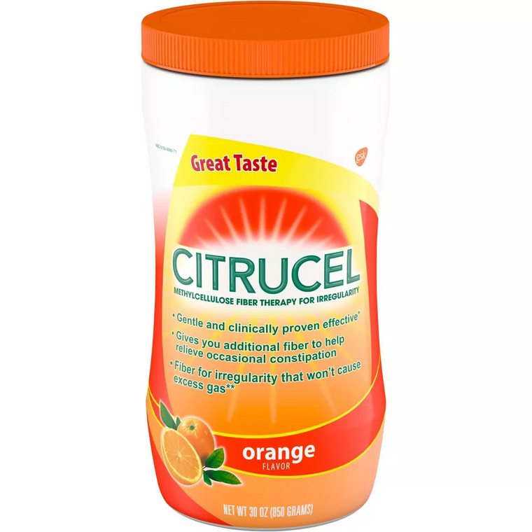 Citrucel Fiber Supplement Orange Powder 30 Oz by Pasteur Pharmacy