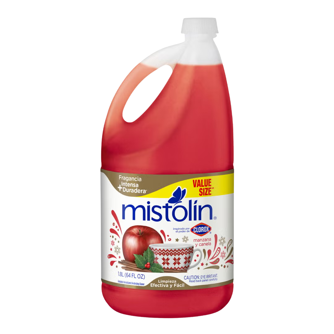 Mistolin Apple All-Purpose Cleaner (64oz) by Farmacias Savia