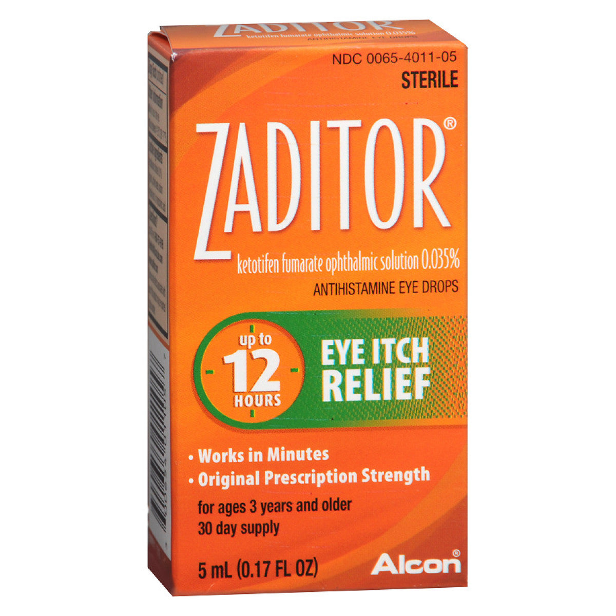 Systane Zaditor Eye Itch Relief 0.17 Fl Oz by Pasteur Pharmacy