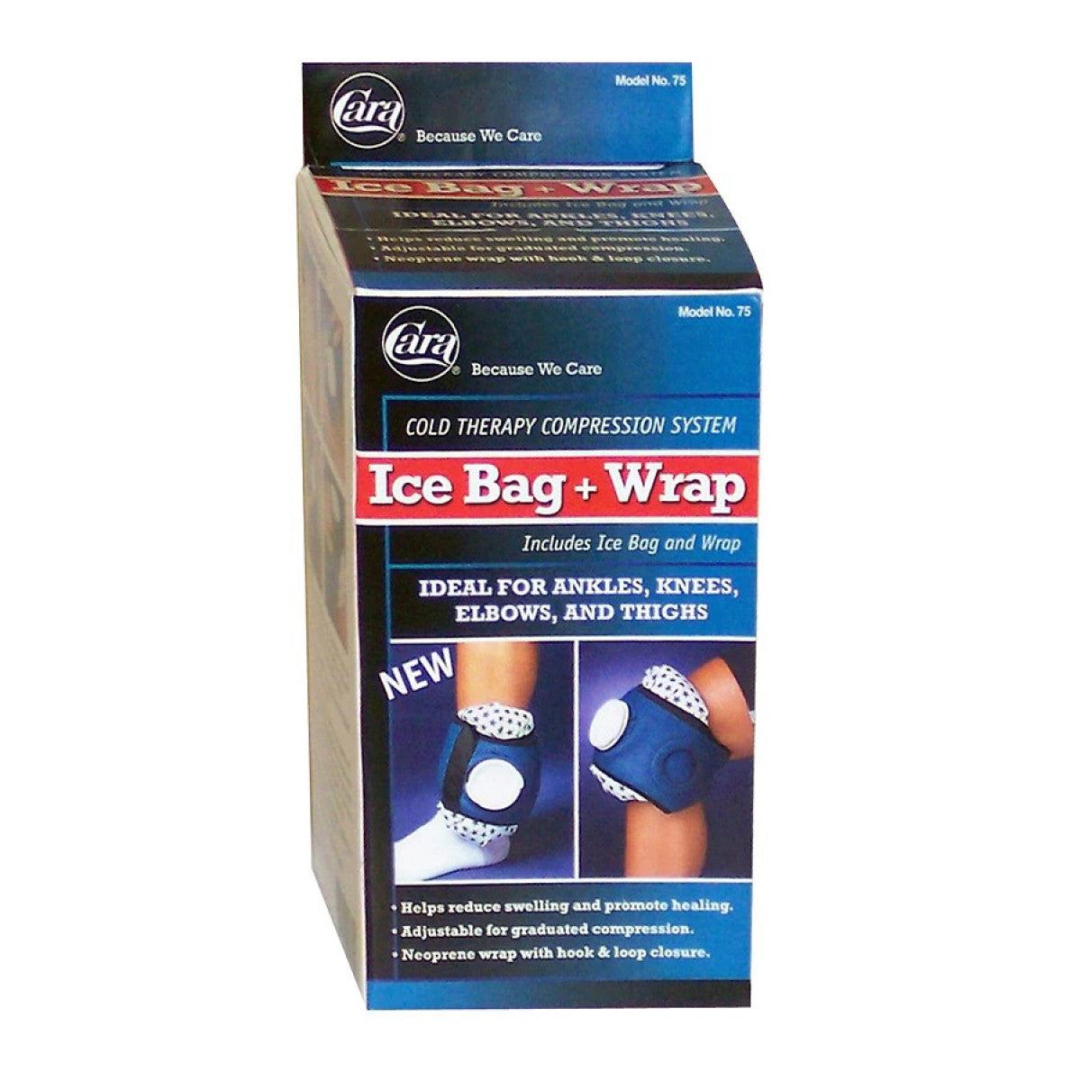 Cara Compression Ice Bag With Wrap Strap by Pasteur Pharmacy