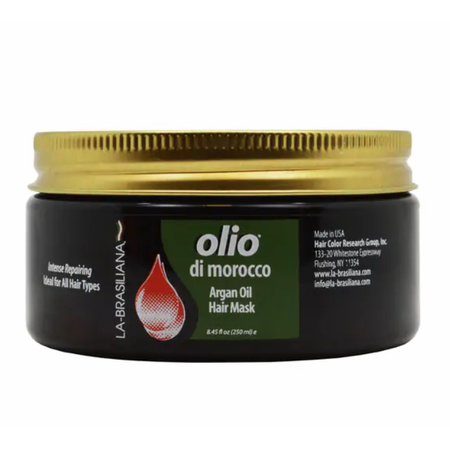 La-Brasiliana Haircare Olio Di Morocco Argan Oil Hair Mask 8.45 Oz by Pasteur Pharmacy