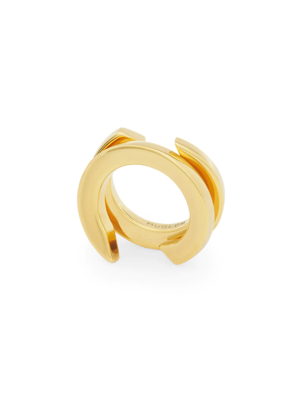 Mugler Women Double Ring DestGlow