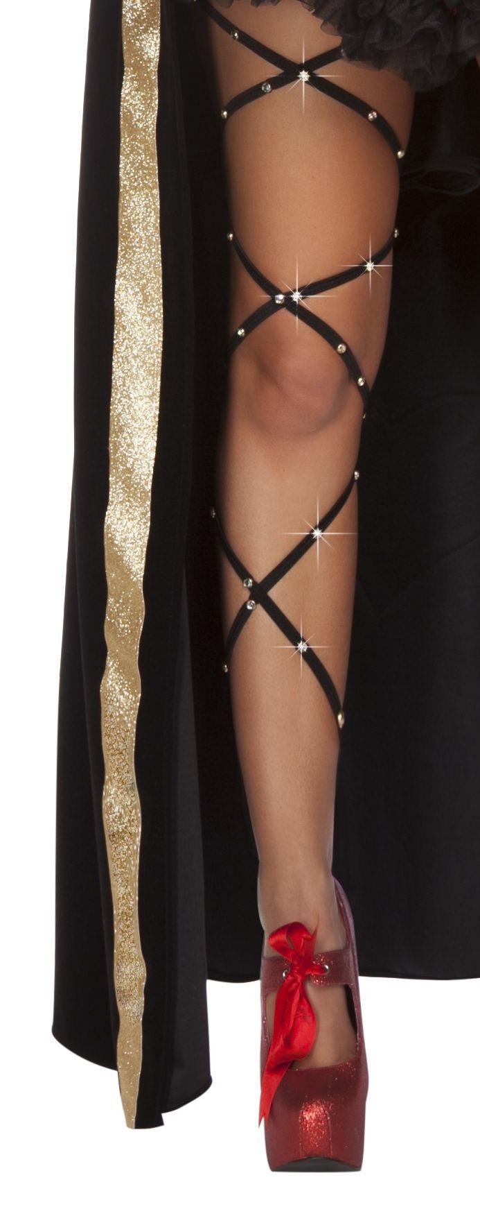 Rhinestone Thigh Wrap - DestGlow