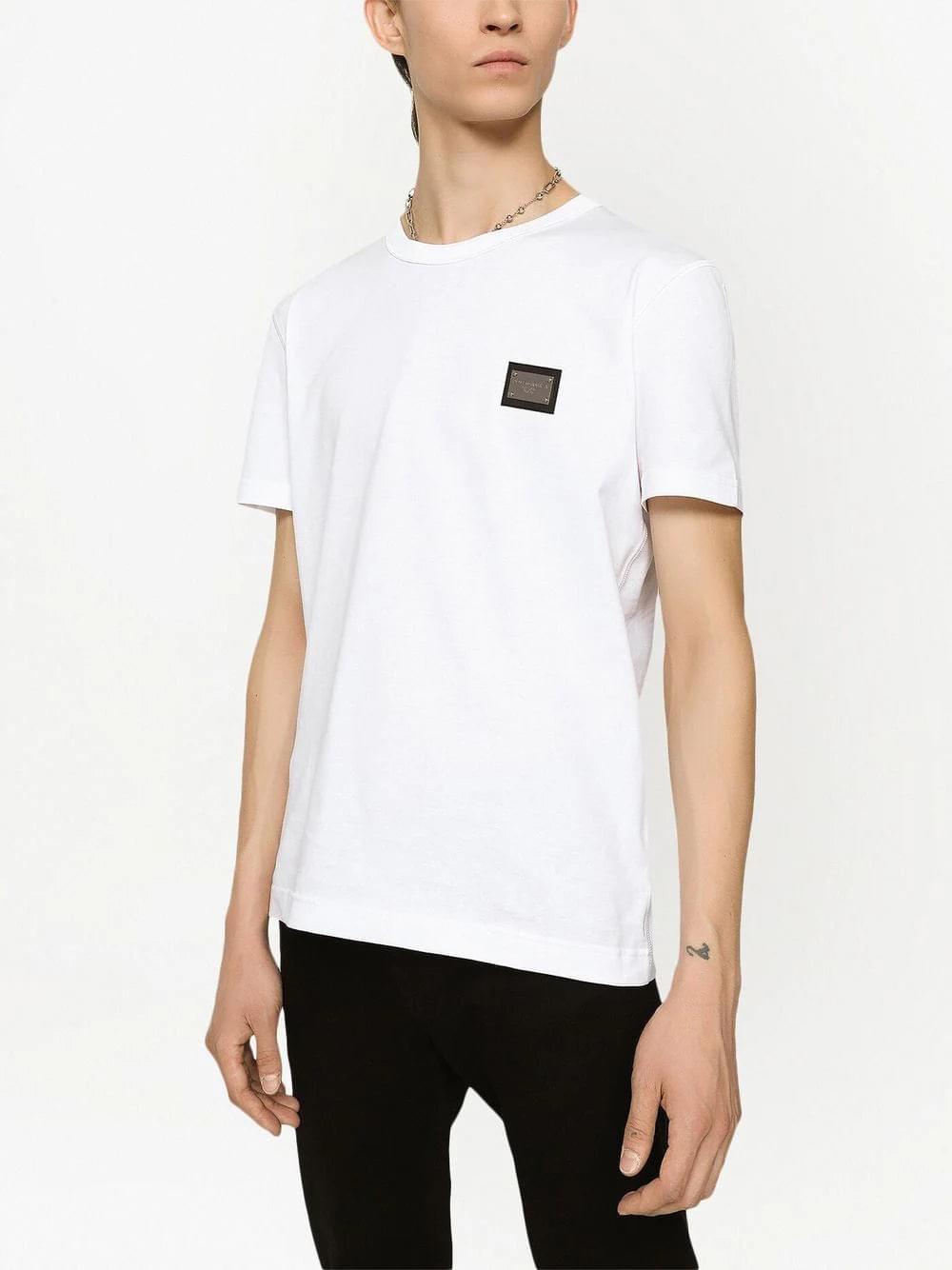 Dolce & Gabbana Men Dg Essentials Crew Neck T-Shirt DestGlow