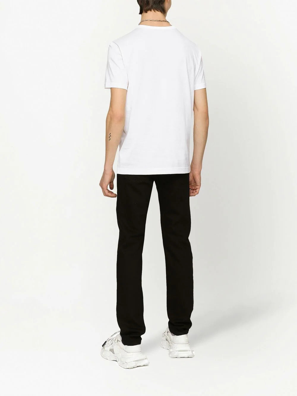 Dolce & Gabbana Men Dg Essentials Crew Neck T-Shirt DestGlow
